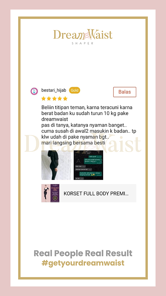 Jual Terbaru Slimming Arm Shaper By Dreamwaist Shaper Original di Seller  Graha Premier - Cengkareng Timur, Kota Jakarta Barat